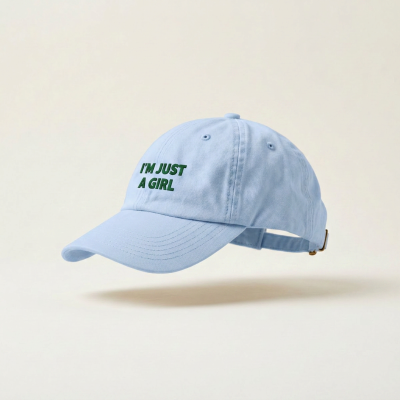 I'm Just a Girl Aesthetic Cap